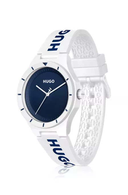 #Lit white watch