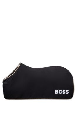 BOSS Equestrian fleece fastdrying sweat rug with contrast logo
