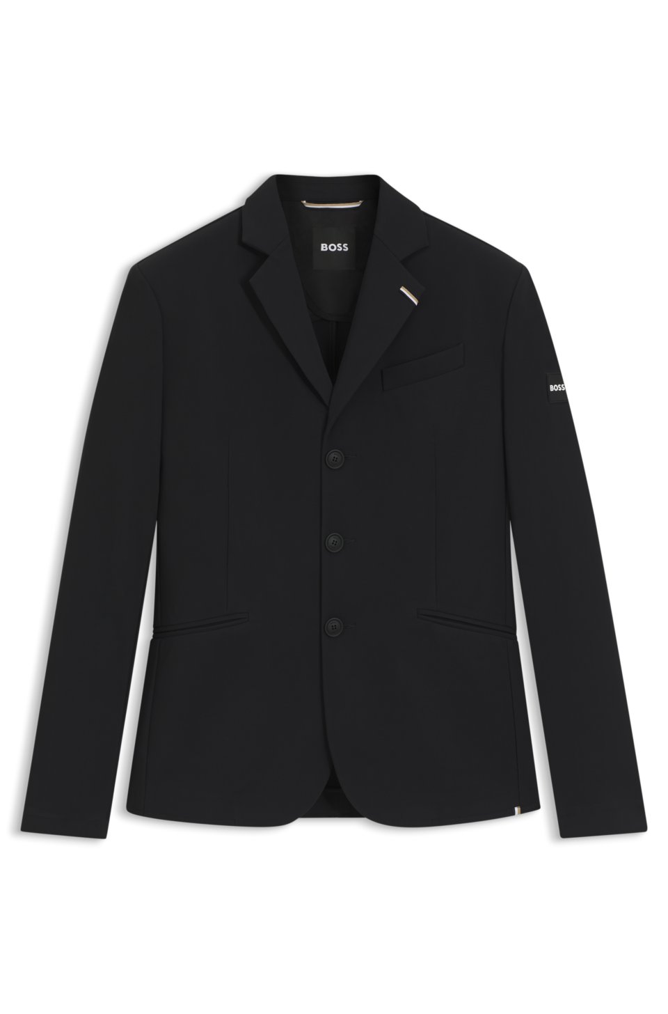 Equestrian slim-fit show jacket with signature details