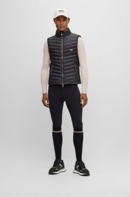 Equestrian training polo shirt in power-stretch material, Beige