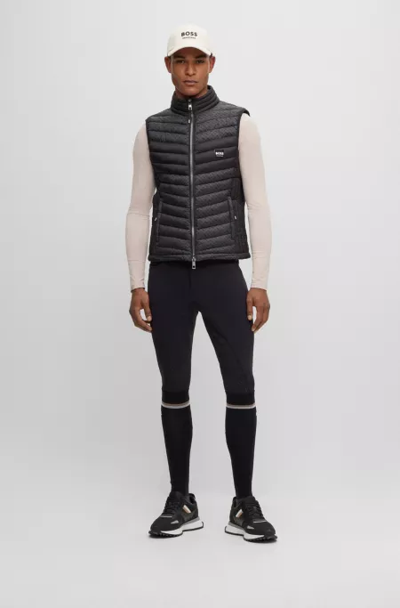 Equestrian training polo shirt in power-stretch material