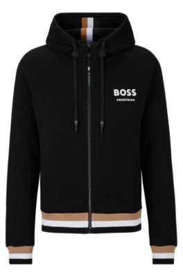 Hugo boss zip up jumper best sale