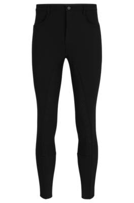 Equestrian full-grip breeches in power-sport fabric 1