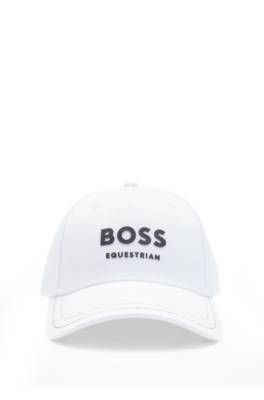 Equestrian five-panel cap with logo details 1