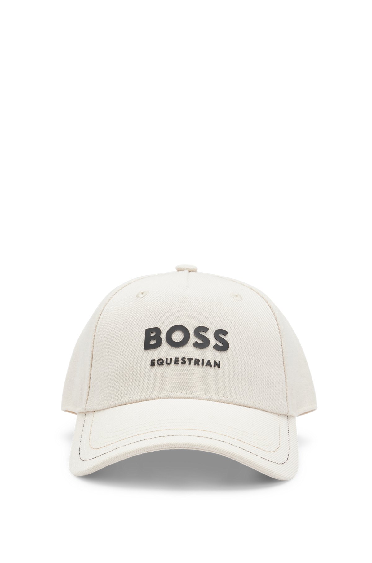 logo five-panel cap Equestrian details with - BOSS