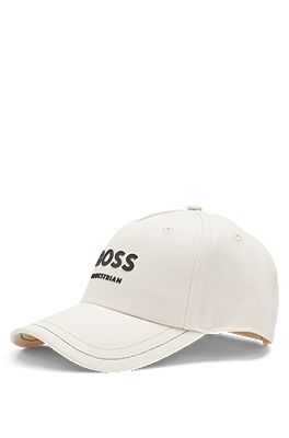 Equestrian five-panel cap details with BOSS logo -