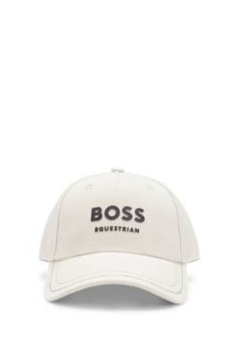 Equestrian five-panel cap with logo details 1