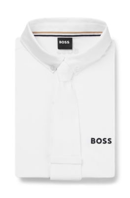 T&auml;vlingsslips f&ouml;r ridning av enf&auml;rgat v&auml;vt tyg, Vit