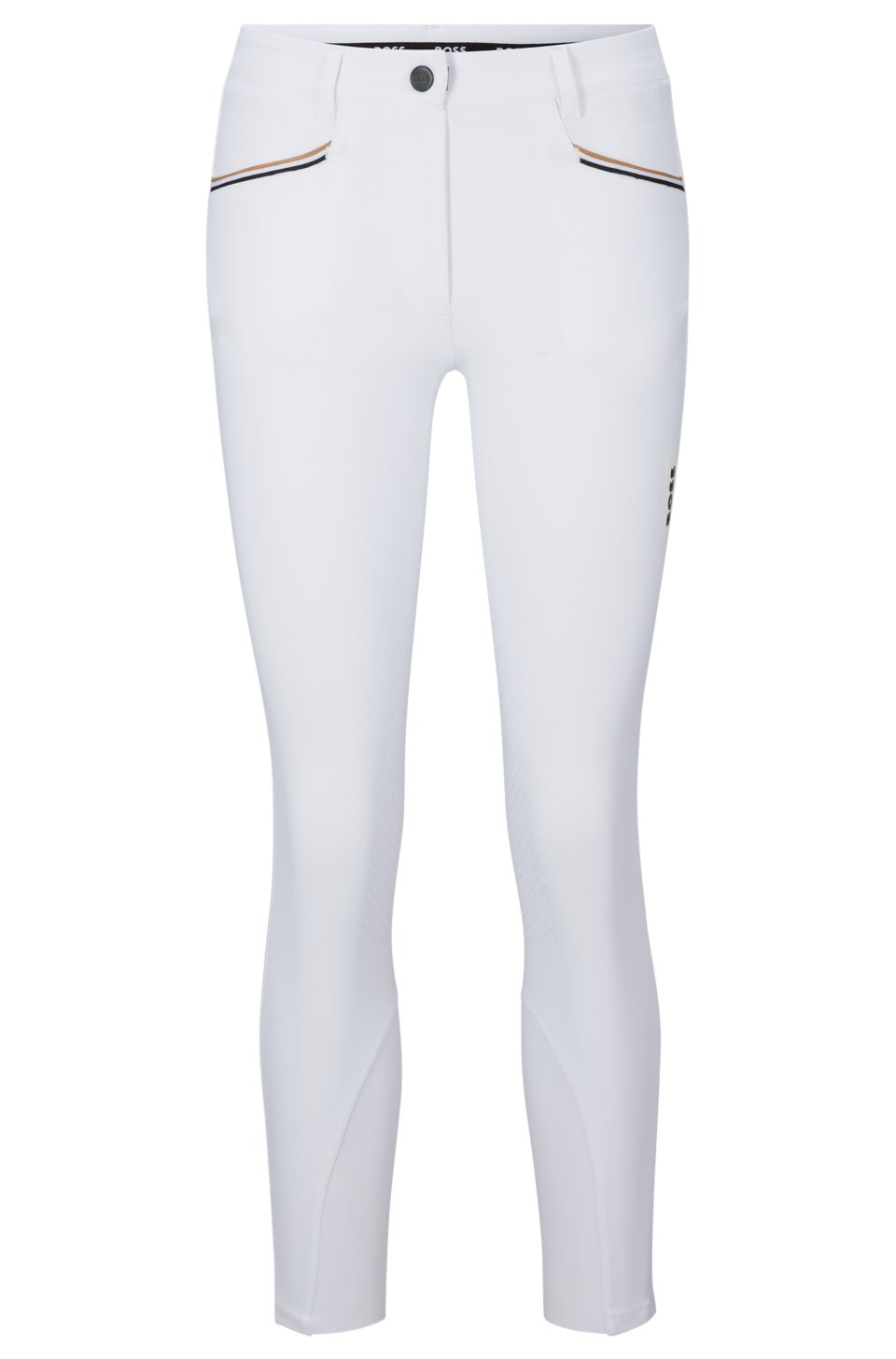 Equestrian knee-grip breeches