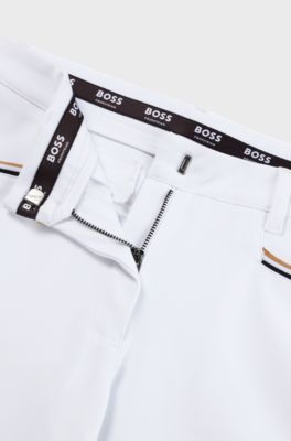 Reithose mit Knie-Grip aus Power-Stretch-Material, Wei&szlig;