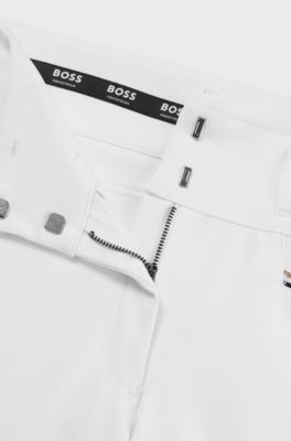 Rijbroek met volledige grip van superelastisch materiaal, Wit