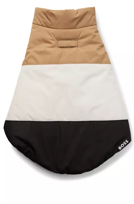 Chaqueta acolchada para perros reversible