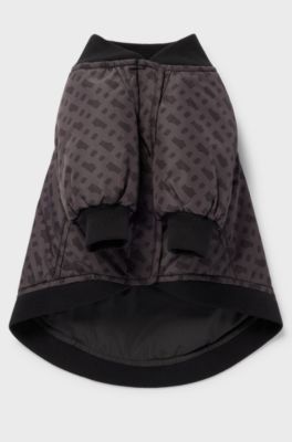 Dog bomber jacket, Black