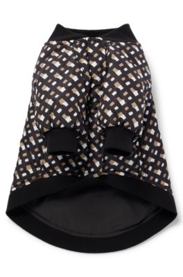 Dog bomber jacket, Black