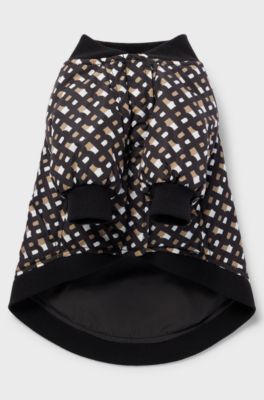 Dog bomber jacket, Black