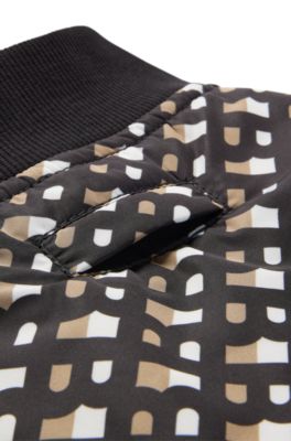 Dog bomber jacket, Black