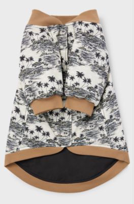 Dog bomber jacket, Light Beige