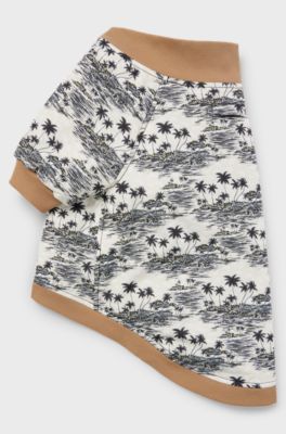 Bomberjakke til hunde, Lys beige