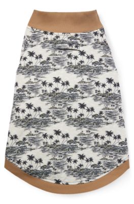 Dog bomber jacket, Light Beige