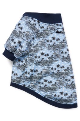 Dog bomber jacket, Light Blue