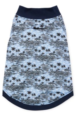 Dog bomber jacket, Light Blue