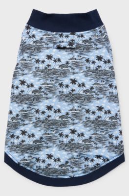 Dog bomber jacket, Light Blue