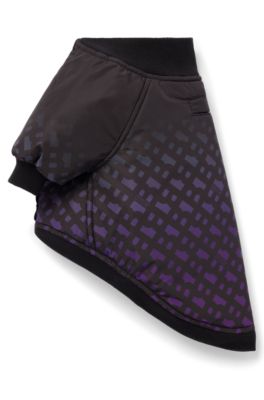 Dog bomber jacket with degrad&eacute; monograms, Black
