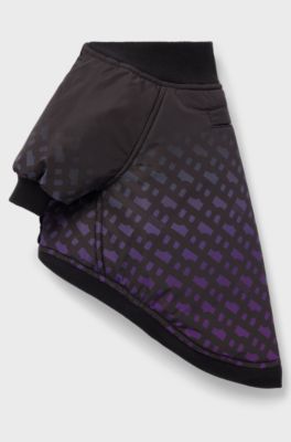 Dog bomber jacket with degrad&eacute; monograms, Black