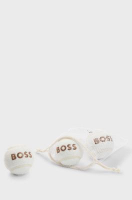 Dog ball set, White