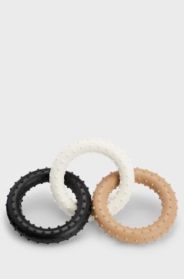 Dog pull toy in signature colours, Black