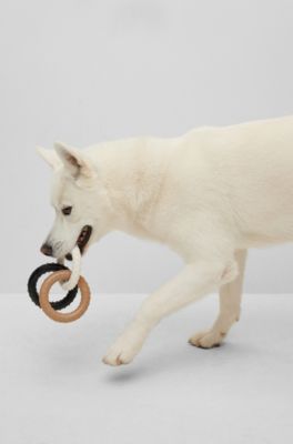Dog pull toy in signature colours, Black