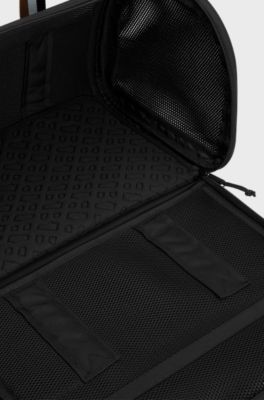 Sac de voyage pour chien avec tapis matelass&eacute;, Noir