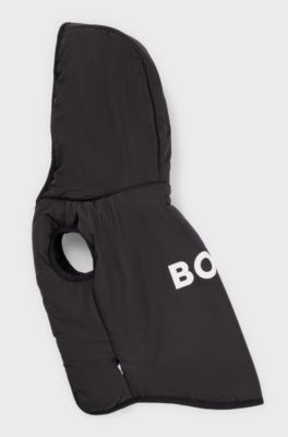 Dog lightweight jacket with logo detailing, Black