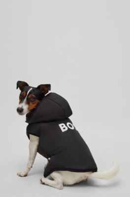 Veste logot&eacute;e l&eacute;g&egrave;re pour chien, Noir