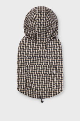 Dog waterproof rain jacket, Black