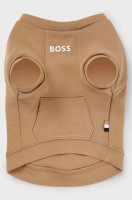 Dog sweater in a cotton blend, Beige