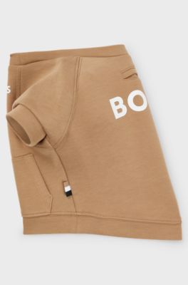 Dog sweater in a cotton blend, Beige