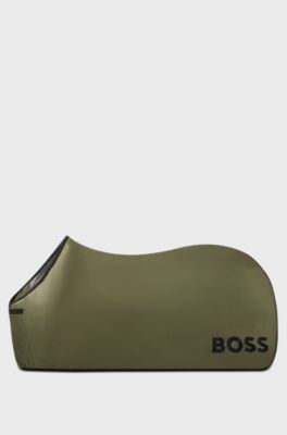 Coperta da equitazione con monogramma, Verde