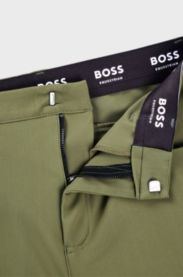 Pantalon d&rsquo;&eacute;quitation agrippant, Chaux