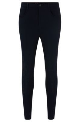 Equestrian breeches with full grip, Dark Blue
