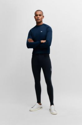 Equestrian breeches with full grip, Dark Blue