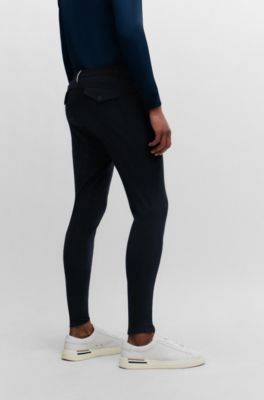 Pantalon d&rsquo;&eacute;quitation agrippant, Bleu fonc&eacute;