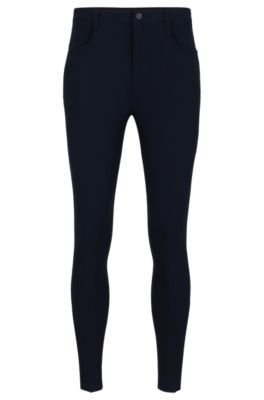 BOSS - Equestrian breeches with knee grips - Dark Blue