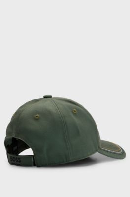 Casquette d&rsquo;&eacute;quitation &agrave; logo, Chaux