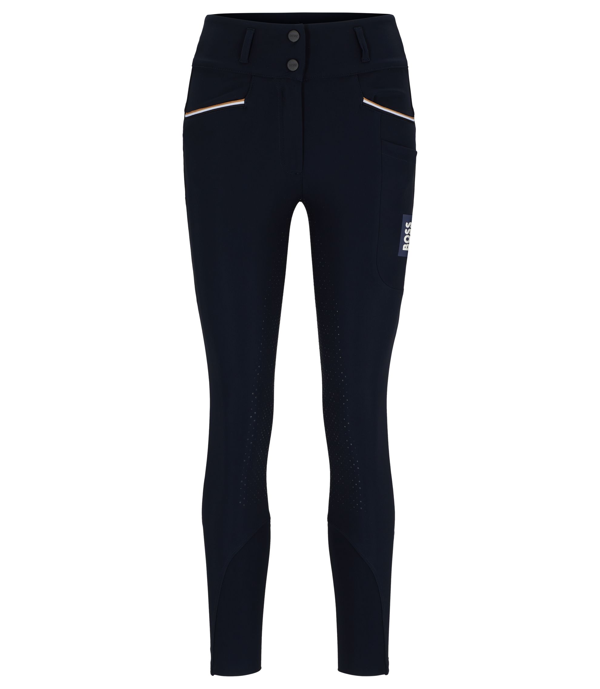 Reithose mit Vollbesatz und Smartphonetasche