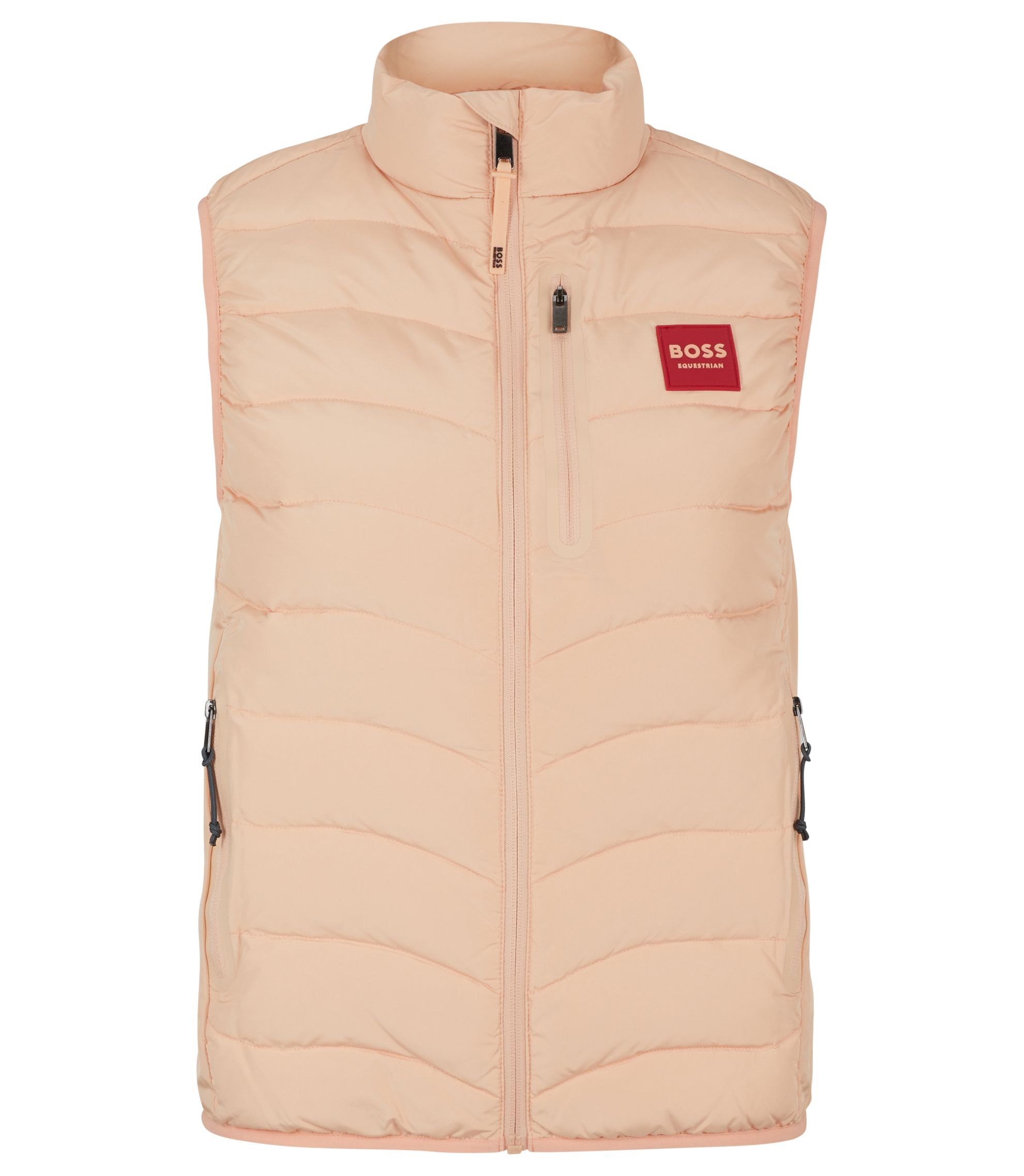 Robe Fourreau Hugo Boss Rose/orange Asimmy - Taille US 2/IT 38, Sans Manches, Neuf Avec étiquettes