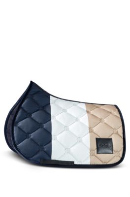 Spring-Schabracke mit Signature-Streifen und Double-B-Monogrammen, Beige