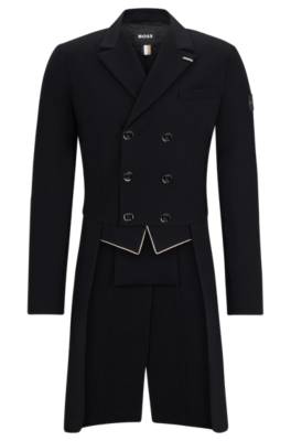 Equestrian tailcoat in super-stretch material 1