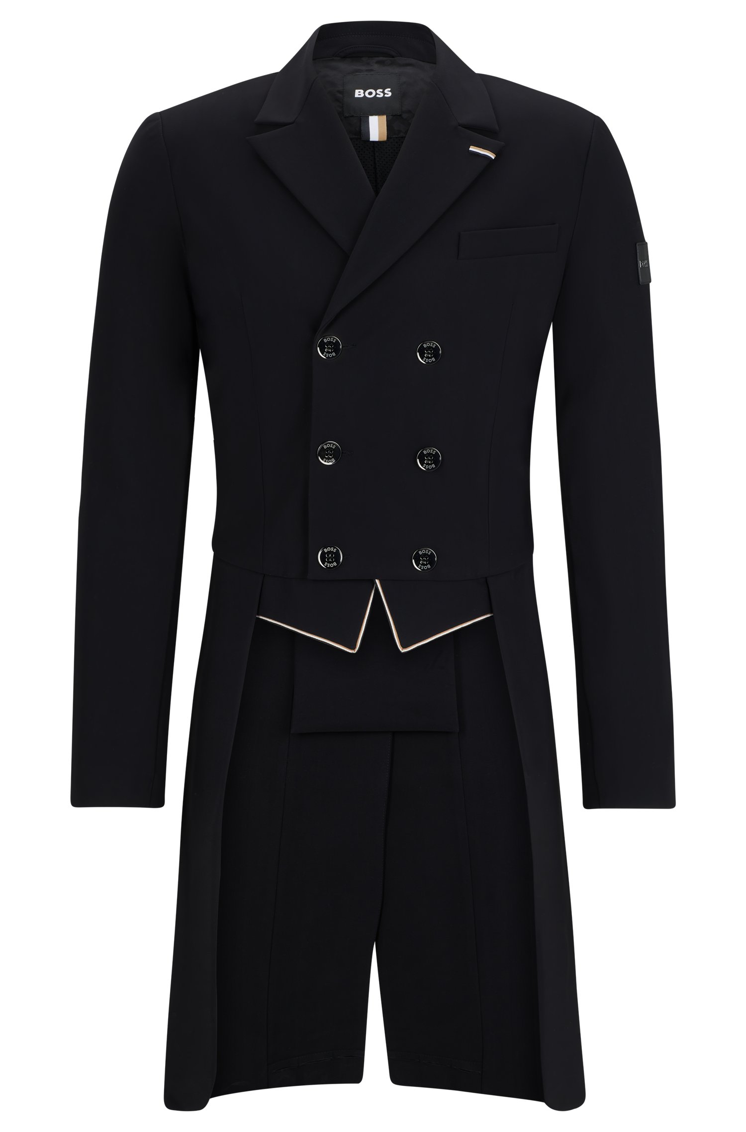 Boss Equestrian tailcoat in super-stretch material kavajer & blazers herr