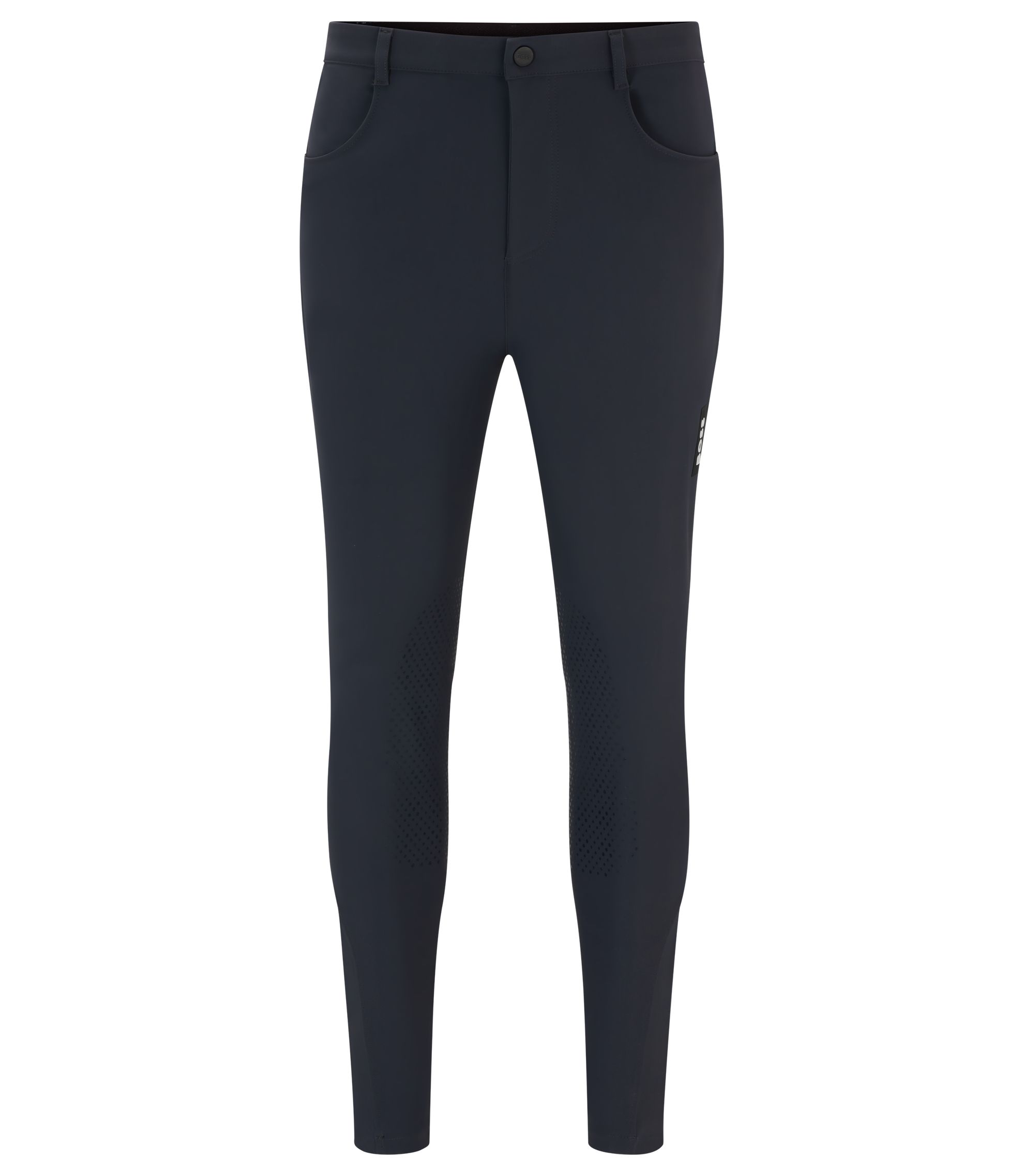 Reithose aus Super-Stretch-Gewebe mit Kniebesatz
